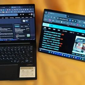 ASUS ZenBook 14" OLED (2.8K) ＋モニターセット