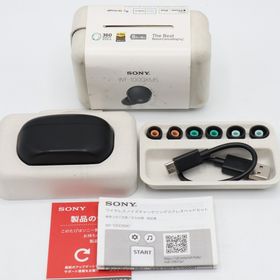 ソニー(SONY)の【美品】SONY WF-1000XM5-B ブラック ワイヤレス ノイズキャンセリングイヤホン ソニー 本体(ヘッドフォン/イヤフォン)