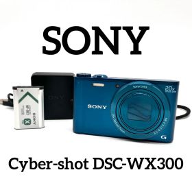 SONY Cyber-shot DSC-WX300 ブルー
