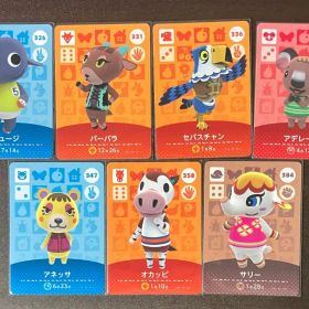 どうぶつの森 amiiboカード 第4弾 7枚 まとめ売り
