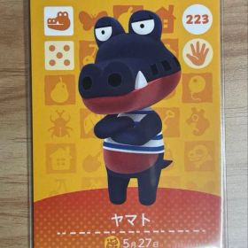 あつ森 とび森 どう森 あつまれどうぶつの森amiiboカード ヤマト 223
