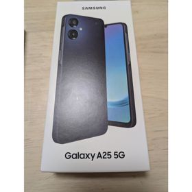 サムスン(SAMSUNG)のSAMSUNG Galaxy A25 5G SCG33 ブラック(スマートフォン本体)