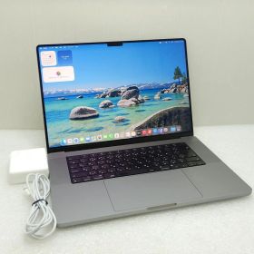 【中古 Aランク】Apple MacBook Pro 16インチ 2023 スペースグレイ M2 Max GPU30コア メモリ32GB SSD512GB Tahoe 日本語キーボード A2780 ノートパソコン 充放電62回