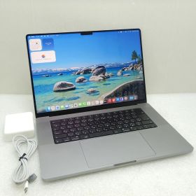【中古 Aランク】Apple MacBook Pro 16インチ 2023 スペースグレイ M2 Max GPU30コア メモリ32GB SSD512GB Tahoe 日本語キーボード A2780 ノートパソコン 充放電90回