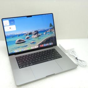 【中古 Aランク】Apple MacBook Pro 16インチ 2023 スペースグレイ M2 Max GPU30コア メモリ32GB SSD512GB Tahoe 英語キーボード A2780 ノートパソコン 充放電108回