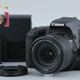 【中古】Canon キヤノン EOS Kiss X9 + EF-S 18-55mm f/4-5.6 IS STM