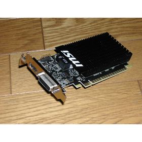 MSI GT710 ファンレスロープロファイルグラボ(PCパーツ)