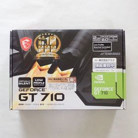 エムエスアイ(msi)のMSI GT710 2GD3H LP(PCパーツ)