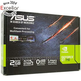 アンジェロガルバス(ANGELO GARBASUS)のASUSグラボ GT710-SL-2GD5-BRK PCIExp 2GB 元箱あり(PC周辺機器)