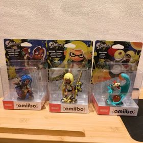ニンテンドウ(任天堂)のamiibo 3体セット コジャケ イエロー ブルー 新品未開封 スプラトゥーン(その他)
