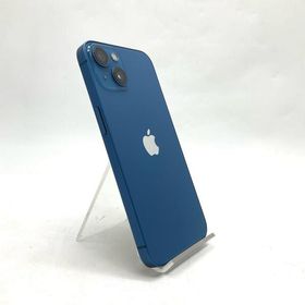 【全額返金保証】【最速発送】 iPhone 13 256GB ブルー au SIMフリー 白ロム 動作確認済 75%