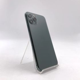 【全額返金保証】【最速発送】 iPhone 11 Pro 64GB ミッドナイトグリーン au SIMフリー 白ロム 動作確認済 60%