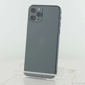 ソフマップ 〔中古品〕 iPhone11 Pro 256GB ミッドナイトグリーン MWCC2J／A SIMフリー【276】