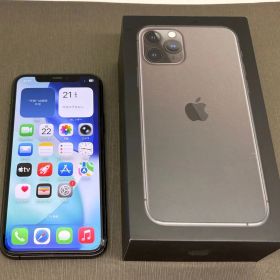 【ジャンク】iPhone11 Pro 256GB スペースグレイ docomo -MI54-