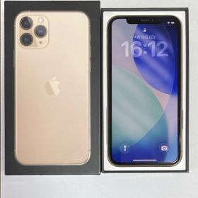Apple iPhone 11 Pro 256GB ゴールド 美品 箱あり SIMフリー バッテリー71%
