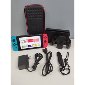 【良品】Nintendo Switch HAC-001(-01)/ケースつき(家庭用ゲーム機本体)