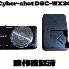 SONY Cyber-shot DSC-WX30 充電器付 動作品
