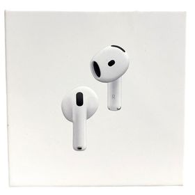 アップル(Apple)のApple AirPods4 MXP93J/A ホワイト 動作確認済 家電 電化製品 【中古】 32604K140(ヘッドフォン/イヤフォン)