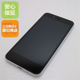 アンドロイドワン(Android One)の良品中古 SoftBank Android One S3 ホワイト M666(スマートフォン本体)