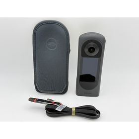 リコー(RICOH)の【美品】RICOH THETA X リコー シータ 360度カメラ グレー(コンパクトデジタルカメラ)