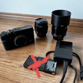 X-PRO2、23mm f1.4、56mm f1.2APD セット
