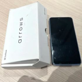 ほぼ新品 arrows U スマートフォン 本体 青