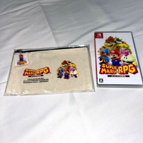 楽天ブックス限定特典チャーム付ポーチ付き マリオRPG Switch