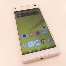 【修理店清掃済】Xperia Z5 Compact 32GB ホワイト