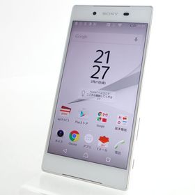 【SIMフリー】Xperia Z5 SOV32 ホワイト 利用制限〇 aui版SIMロック解除品