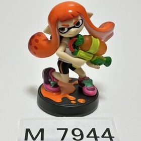 M7944 ●中古 即決●amiibo ガール (アミーボ スプラトゥーン オレンジ イカガール) ●Splatoon / Inkling Girl