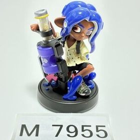 M7955 ●中古 ※左腕なし 破損 即決●amiibo オクトリング ブルー (アミーボ スプラトゥーン 青) ●Splatoon / Octoling Blue