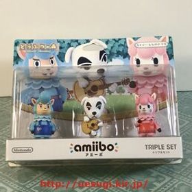 新品☆amiibo どうぶつの森 トリプルセット(カイゾー.とたけけ.リサ) ☆とびだせ・あつまれ・Switch2 Edition☆