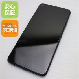 アンドロイド(ANDROID)の新品同様 Redmi Note 9T A001XM ナイトフォールブラック M555(スマートフォン本体)