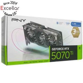 PNY GeForce RTX 5070 Ti 16GB Overclocked Triple Fan VCG5070T16TFXPB1-O PCIExp 16GB 元箱あり(PCパーツ)