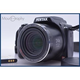 【動作保証】 ペンタックス PENTAX X70 24x バッテリー付属 同梱無料 #yk7177(コンパクトデジタルカメラ)