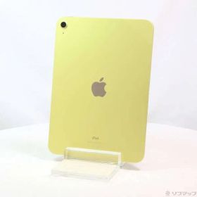 ソフマップ 〔中古品〕 iPad 第10世代 64GB イエロー MPQ23J／A Wi-Fi【344】