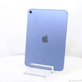 ソフマップ 〔中古品〕 iPad 第10世代 64GB ブルー 3L296J／A SIMフリー【377】