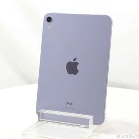 ソフマップ 〔中古品〕 iPad mini 第6世代 64GB パープル MK8E3J／A docomoロック解除SIMフリー【377】