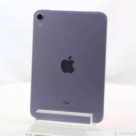 ソフマップ 〔中古品〕 iPad mini 第6世代 256GB パープル MK8K3J／A auロック解除SIMフリー【295】
