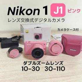 Nikon ニコン 1 J1 ミラーレス 一眼カメラ ピンク セット