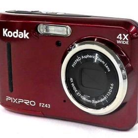 コダック コンパクトデジタルカメラ PIXPRO FZ43 (レッド) [FZ43 RED] カメラ