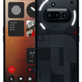 【中古】携帯電話 スマートフォン Nothing Phone (3a) 8GB/128GB (SIMフリー/ブラック) [A059]