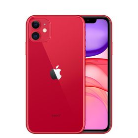 アップル(Apple)のiPhone11 64GB RED SIMフリー 本体 スマホ iPhone 11 アイフォン アップル apple 【送料無料】 ip11mtm1054(スマートフォン本体)