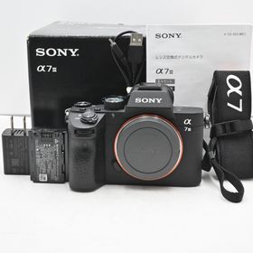 SONY(ソニー) フルサイズ ミラーレス一眼カメラ α7III ボディ(ミラーレス一眼)