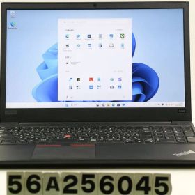 Lenovo ThinkPad E580 Core i5 8250U 1.6GHz/8GB/256GB(SSD)/15.6W/FHD(1920x1080)/Win11 【56A256045】