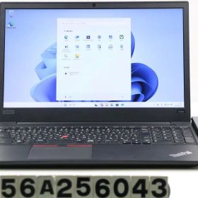 Lenovo ThinkPad E580 Core i5 8250U 1.6GHz/8GB/256GB(SSD)/15.6W/FHD(1920x1080)/Win11 【56A256043】