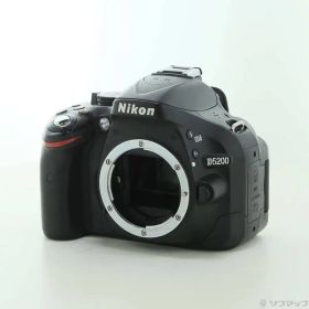 ソフマップ 〔中古品〕 NIKON D5200 ボディ ブラック【368】