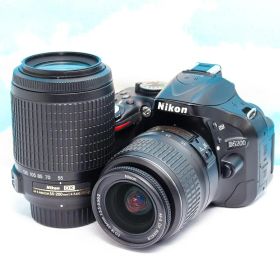 Nikon D5200⭐️動画撮影可⭐️スマホ転送♪⭐️ダブルレンズ⭐️一眼レフ