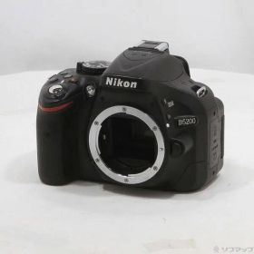 ソフマップ 〔中古品〕 NIKON D5200 ボディ ブラック【349】