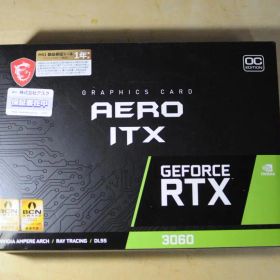 MSI GeForce RTX3060 AEROITX12G OC(LHR)中古